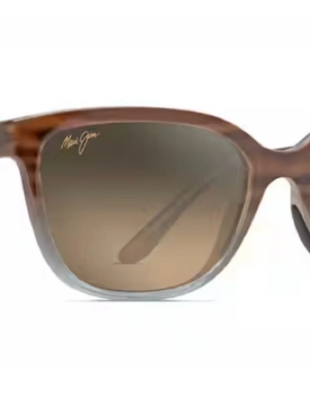 Maui Jim Brown Gradient Oversized Women's Sunglasses - Picture 2 of 5